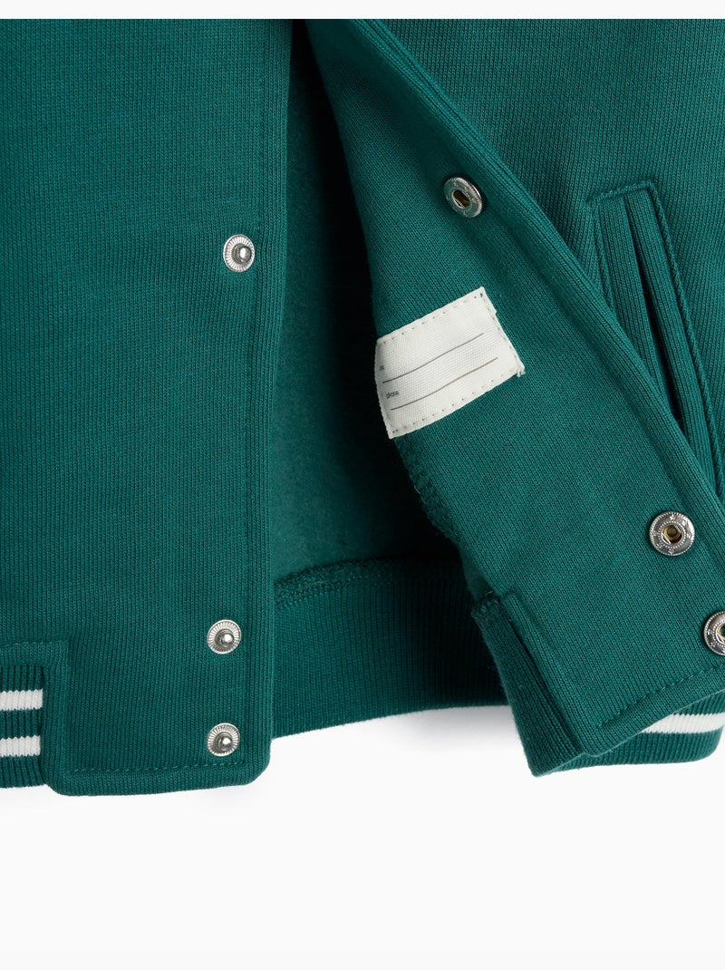 Bombardero de peluche, mo fashion Verde - Kiabi