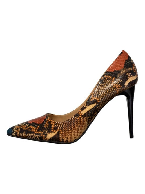 Bombas de piel de serpiente Kebello - Kiabi