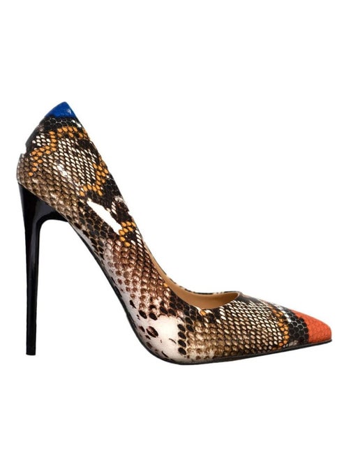 Bombas de piel de serpiente Kebello - Kiabi