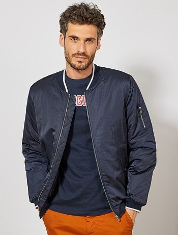 Hombre talla S-XXL - Bomber acolchada - Kiabi