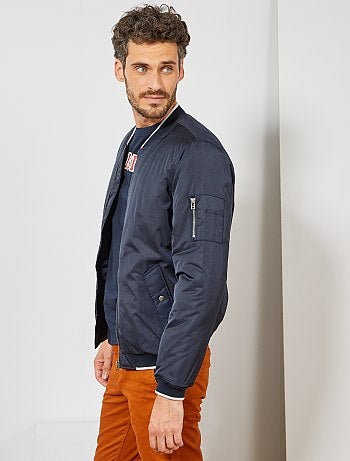 Hombre talla S-XXL - Bomber acolchada - Kiabi