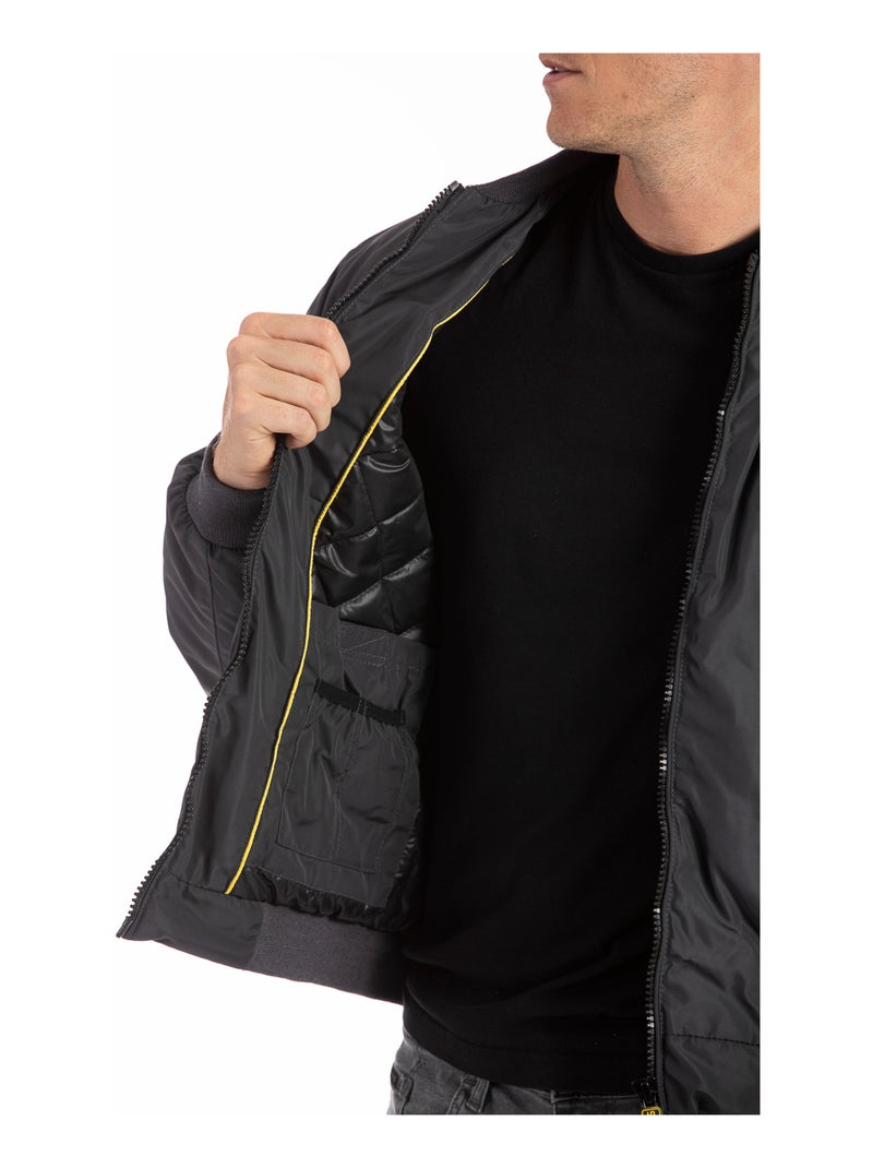 Bomber de tejido resistente MEMPHIS 'Rica Lewis' Negro - Kiabi