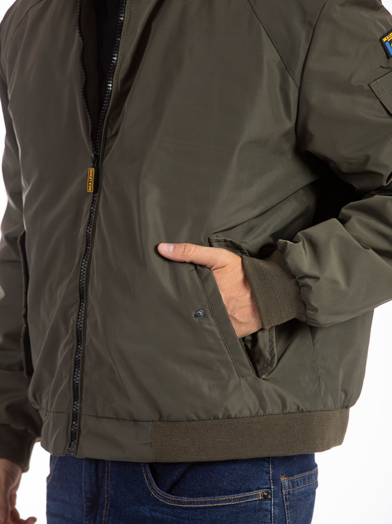 Bomber de tejido resistente MEMPHIS 'Rica Lewis' Verde - Kiabi