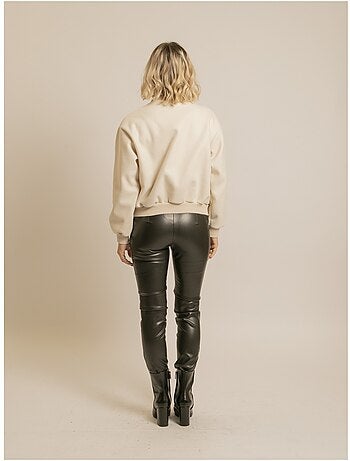 Bomber efecto lana ULIVIA