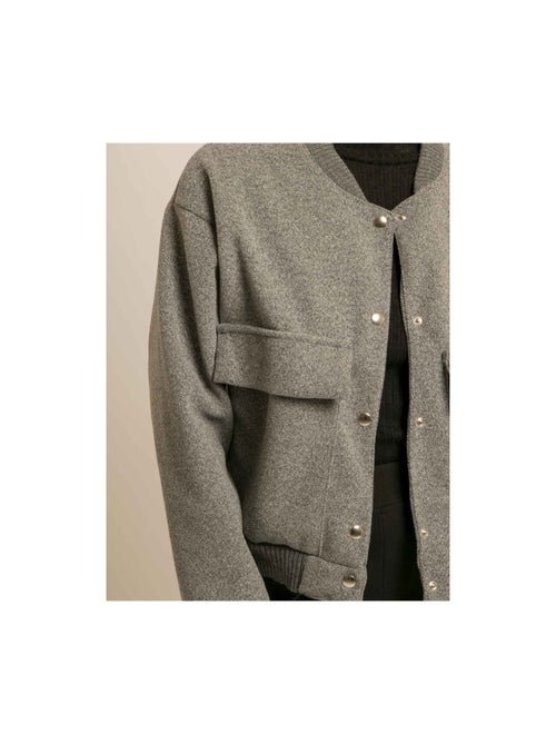 Bomber efecto lana ULIVIA - Kiabi