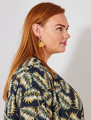 Bomber vaporosa de hojas - Kiabi