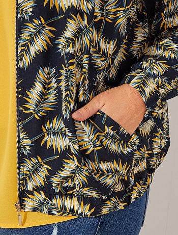 Bomber vaporosa de hojas - Kiabi