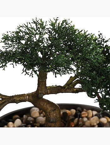Bonsai artificial maceta de cerámica h23cm