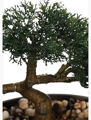 Bonsai artificial maceta de cerámica h23cm