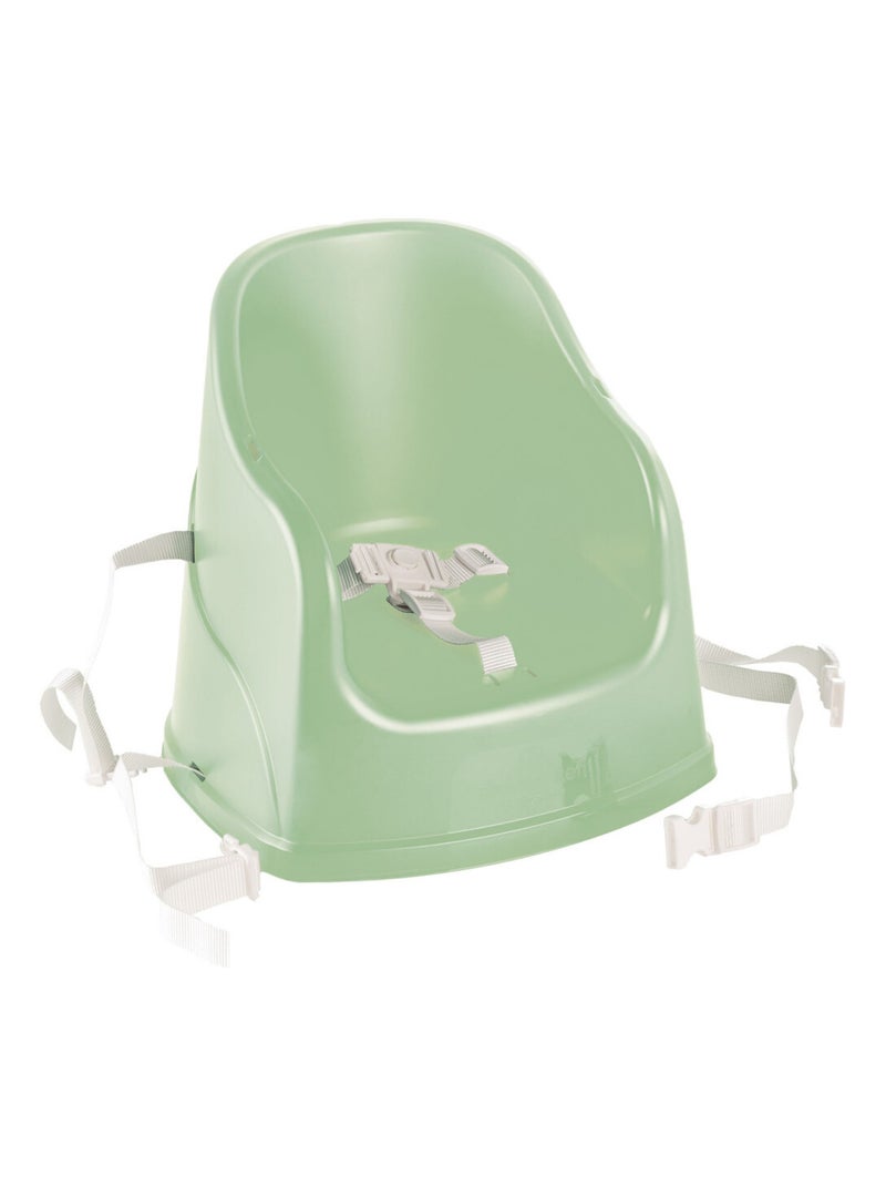 Booster Thermobaby YOUPLA con bandeja extraíble y arnés de 3 puntos Verde - Kiabi