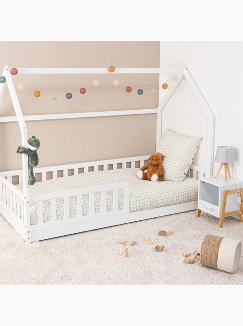 Bosco cuna infantil blanca 90x190cm - Kiabi Bosco cuna infantil blanca 90x190cm - Kiabi