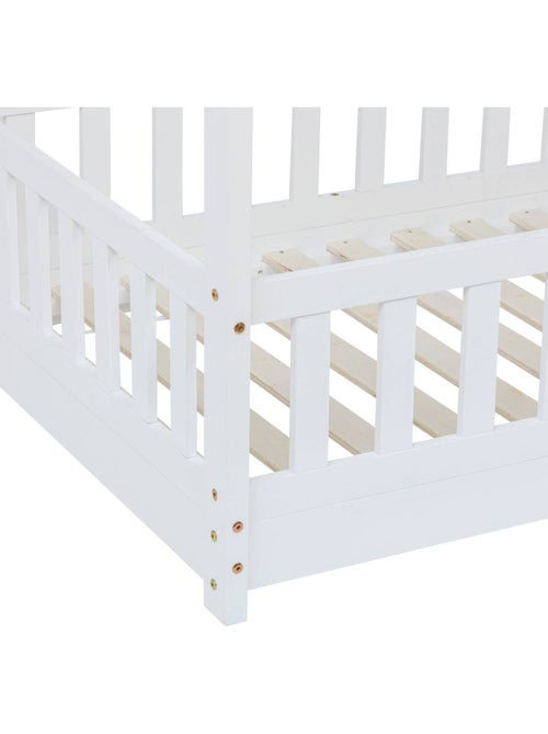 Bosco cuna infantil blanca 90x190cm - Kiabi Bosco cuna infantil blanca 90x190cm - Kiabi