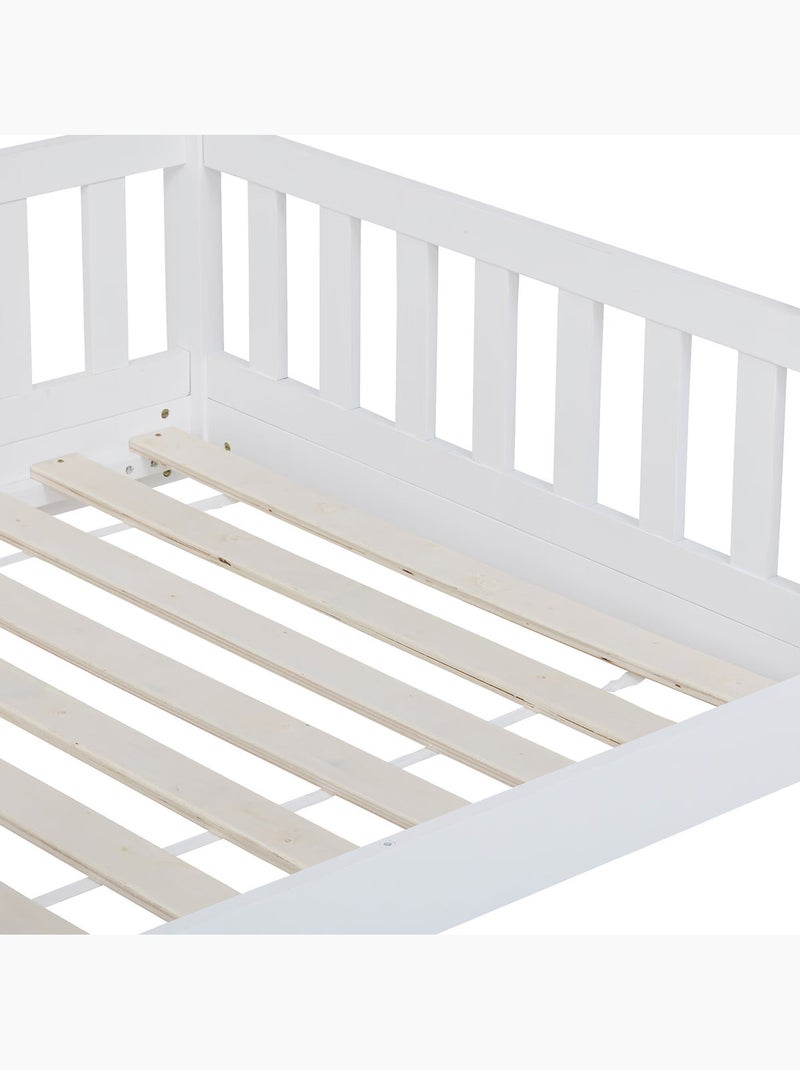 Bosco cuna infantil blanca 90x190cm Blanco - Kiabi