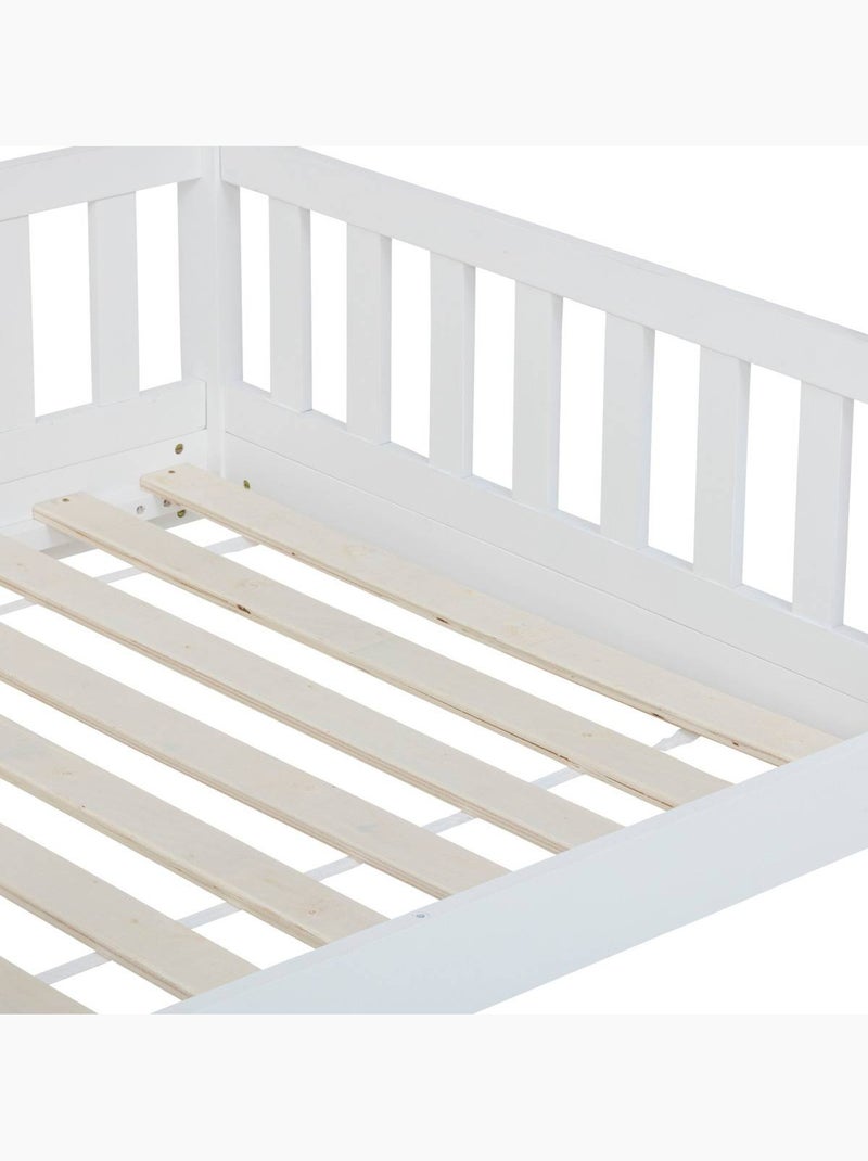 Bosco cuna infantil blanca 90x190cm Blanco - Kiabi