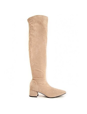 Bota Alta De Tacón Para Mujer. Montevita Botavitta