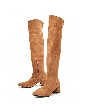 Bota Alta De Tacón Para Mujer. Montevita Botavitta