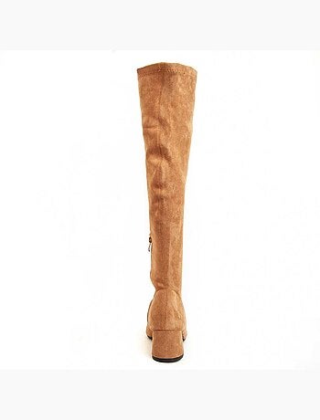 Bota Alta De Tacón Para Mujer. Montevita Botavitta