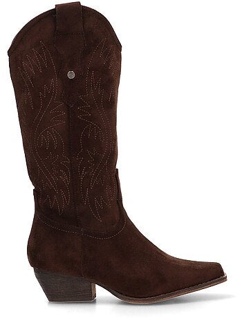 Bota Campero Mujer Tacón Medio - Buonarotti