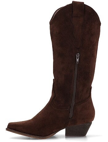 Bota Campero Mujer Tacón Medio - Buonarotti