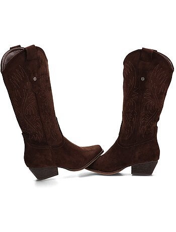 Bota Campero Mujer Tacón Medio - Buonarotti