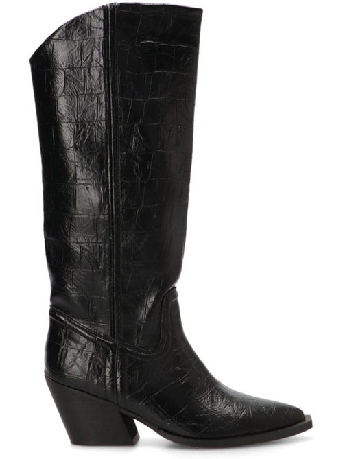 Bota campero mujer tacón medio - corina - Kiabi