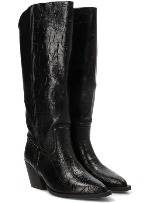 Bota campero mujer tacón medio - corina - Kiabi