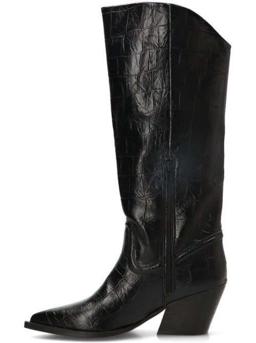 Bota campero mujer tacón medio - corina - Kiabi