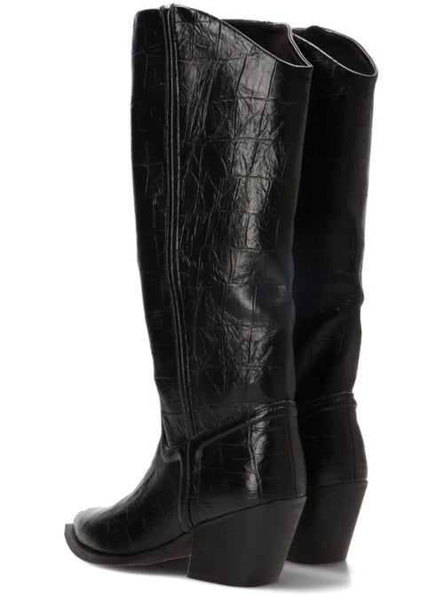 Bota campero mujer tacón medio - corina - Kiabi