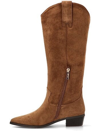 Bota Campero Mujer Tacón Medio - Etika