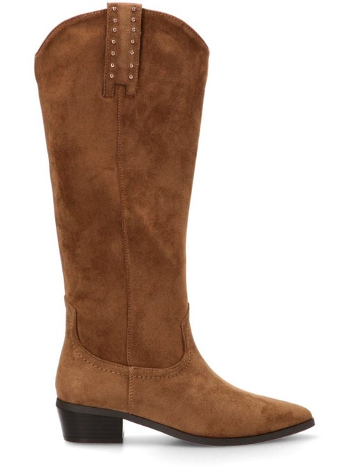 Bota Campero Mujer Tacón Medio - Etika - Kiabi