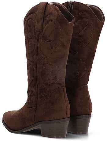 Bota campero mujer tacón medio - etika