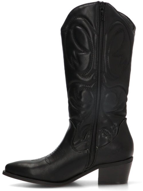Bota campero mujer tacón medio - etika - Kiabi Bota campero mujer tacón medio - etika - Kiabi