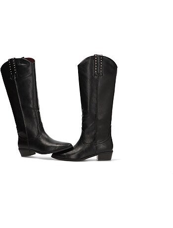 Bota Campero Mujer Tacón Medio - Etika