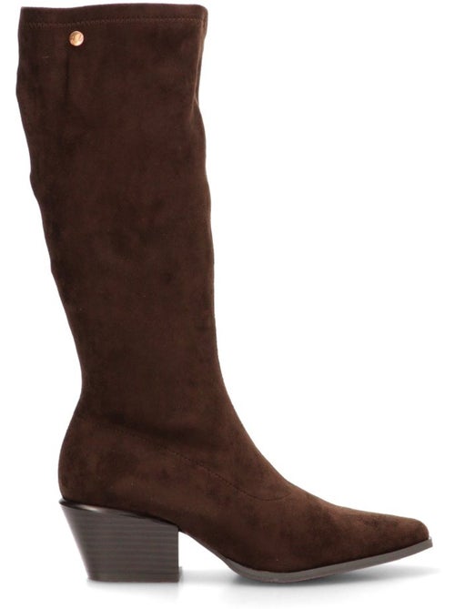 Bota campero mujer tacón medio - isteria - Kiabi Bota campero mujer tacón medio - isteria - Kiabi