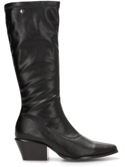 Bota campero mujer tacón medio - isteria - Kiabi