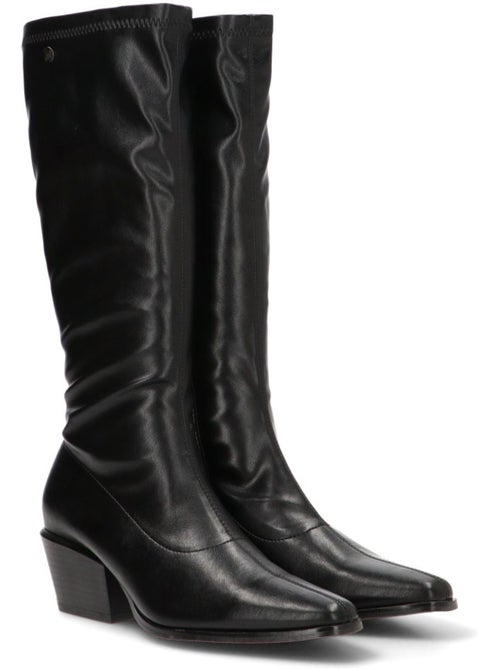 Bota campero mujer tacón medio - isteria - Kiabi