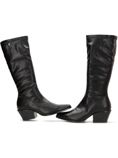 Bota campero mujer tacón medio - isteria - Kiabi