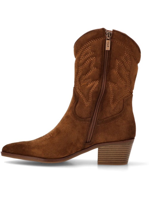 Bota Campero Mujer Tacón Medio - Modelo 144307 - Kiabi