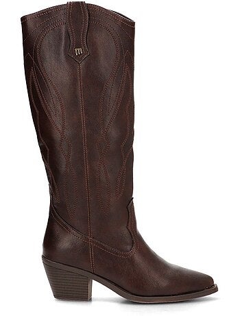 Bota campero mujer tacón medio - mustang