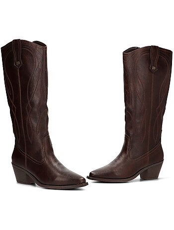 Bota campero mujer tacón medio - mustang
