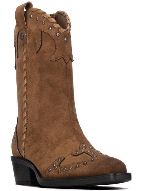 Bota campero mujer tacón medio - xti - Kiabi Bota campero mujer tacón medio - xti - Kiabi