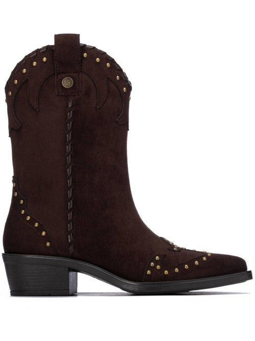 Bota campero mujer tacón medio - xti - Kiabi Bota campero mujer tacón medio - xti - Kiabi