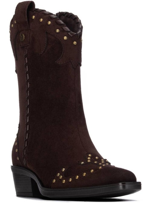Bota campero mujer tacón medio - xti - Kiabi Bota campero mujer tacón medio - xti - Kiabi