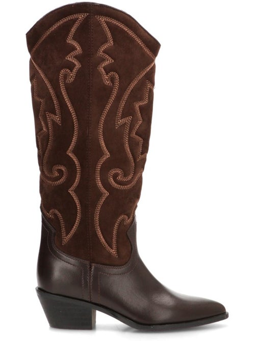 Bota campero mujer tacón medio - yulia - Kiabi Bota campero mujer tacón medio - yulia - Kiabi