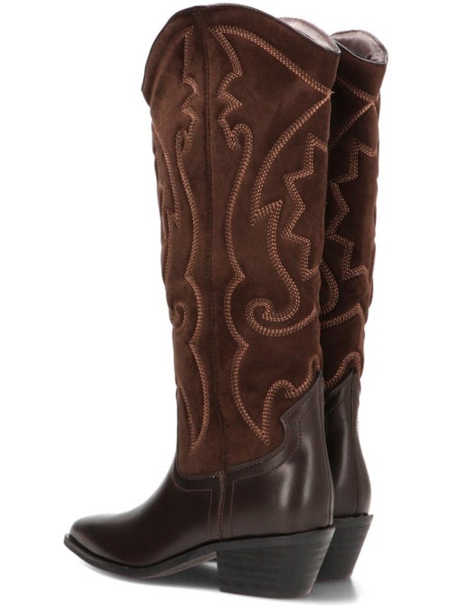 Bota campero mujer tacón medio - yulia - Kiabi Bota campero mujer tacón medio - yulia - Kiabi