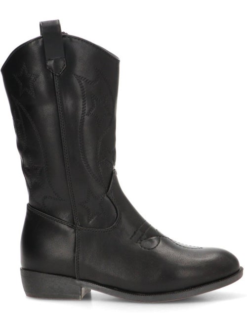 Bota campero niña tacón medio - etika - Kiabi