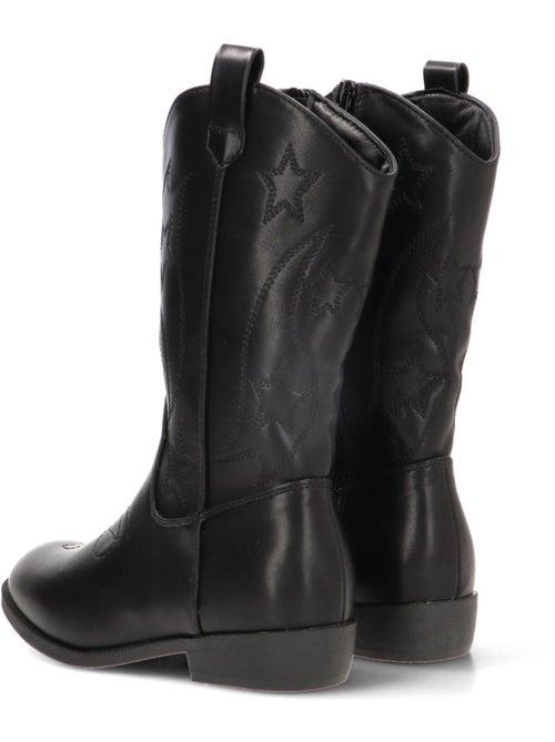 Bota campero niña tacón medio - etika - Kiabi