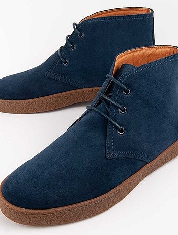 Bota Casual Cuero Purapiel