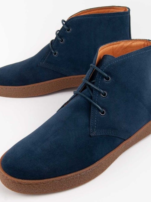Bota Casual Cuero Purapiel - Kiabi