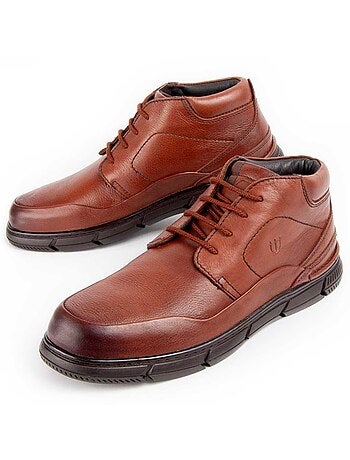 Bota Casual Cuero Purapiel